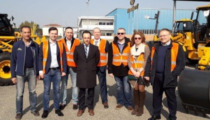 Наша делегация на заводе VENIERI в Lugo